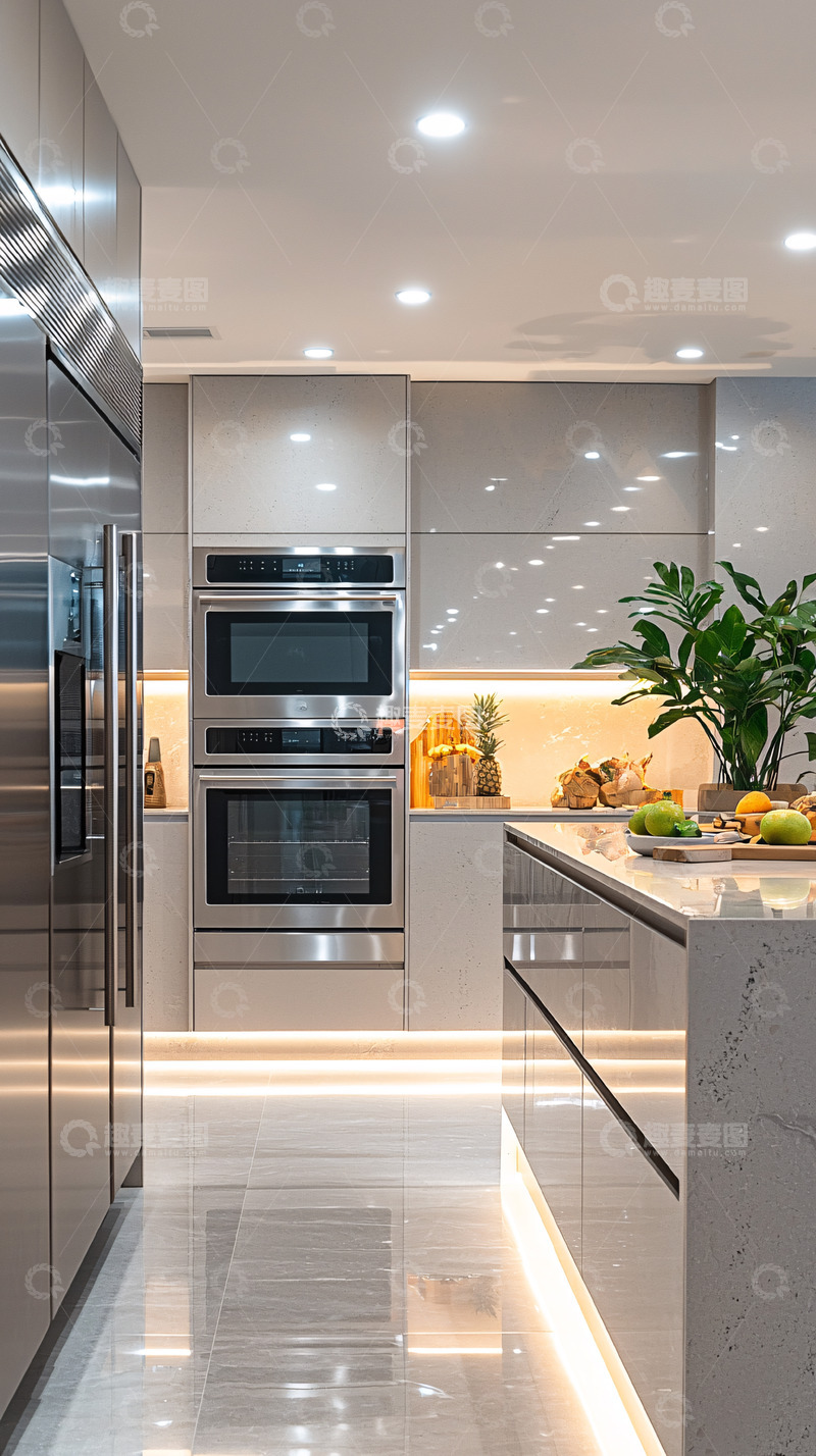 高清大图下载【趣麦麦图】现代风格厨房