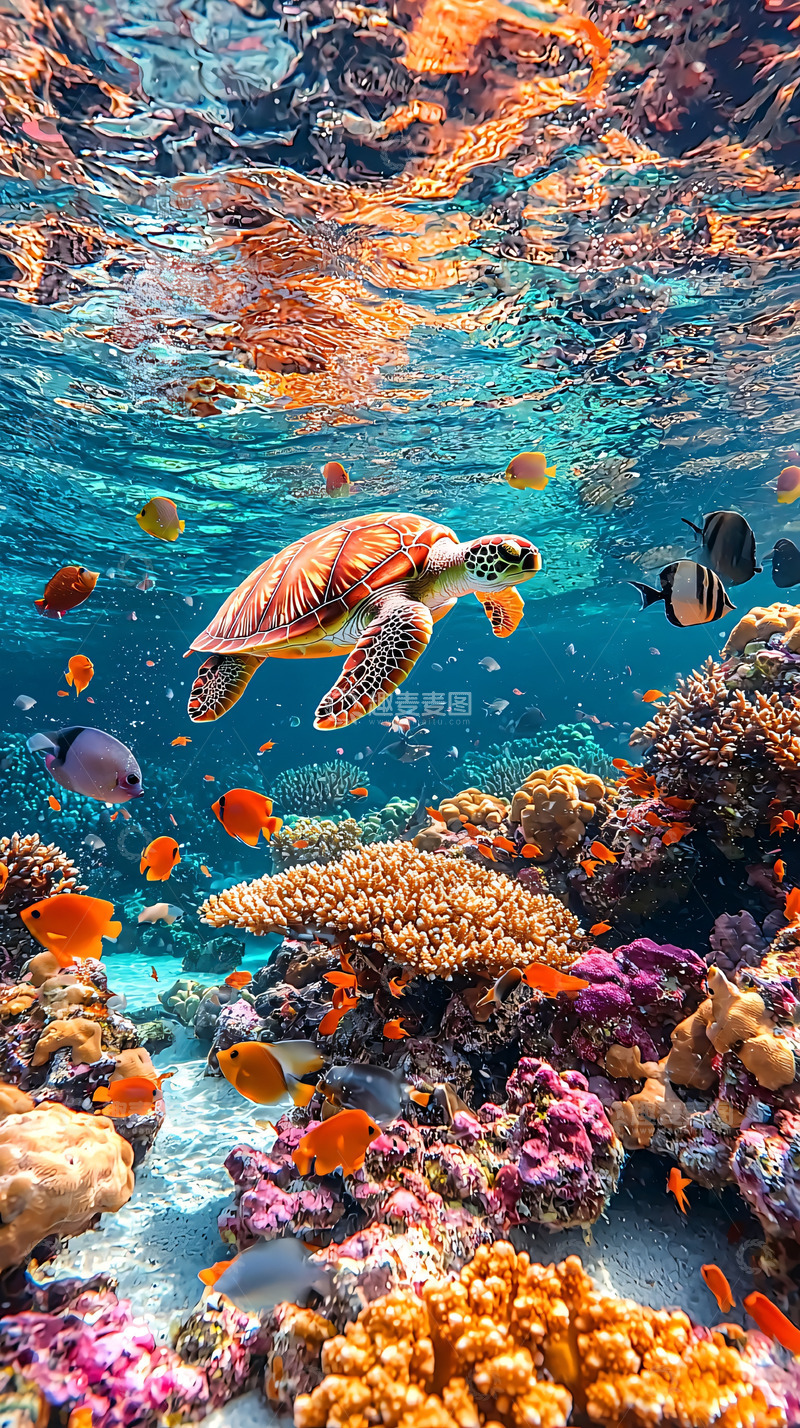 高清大图下载【趣麦麦图】水下世界高清图片
