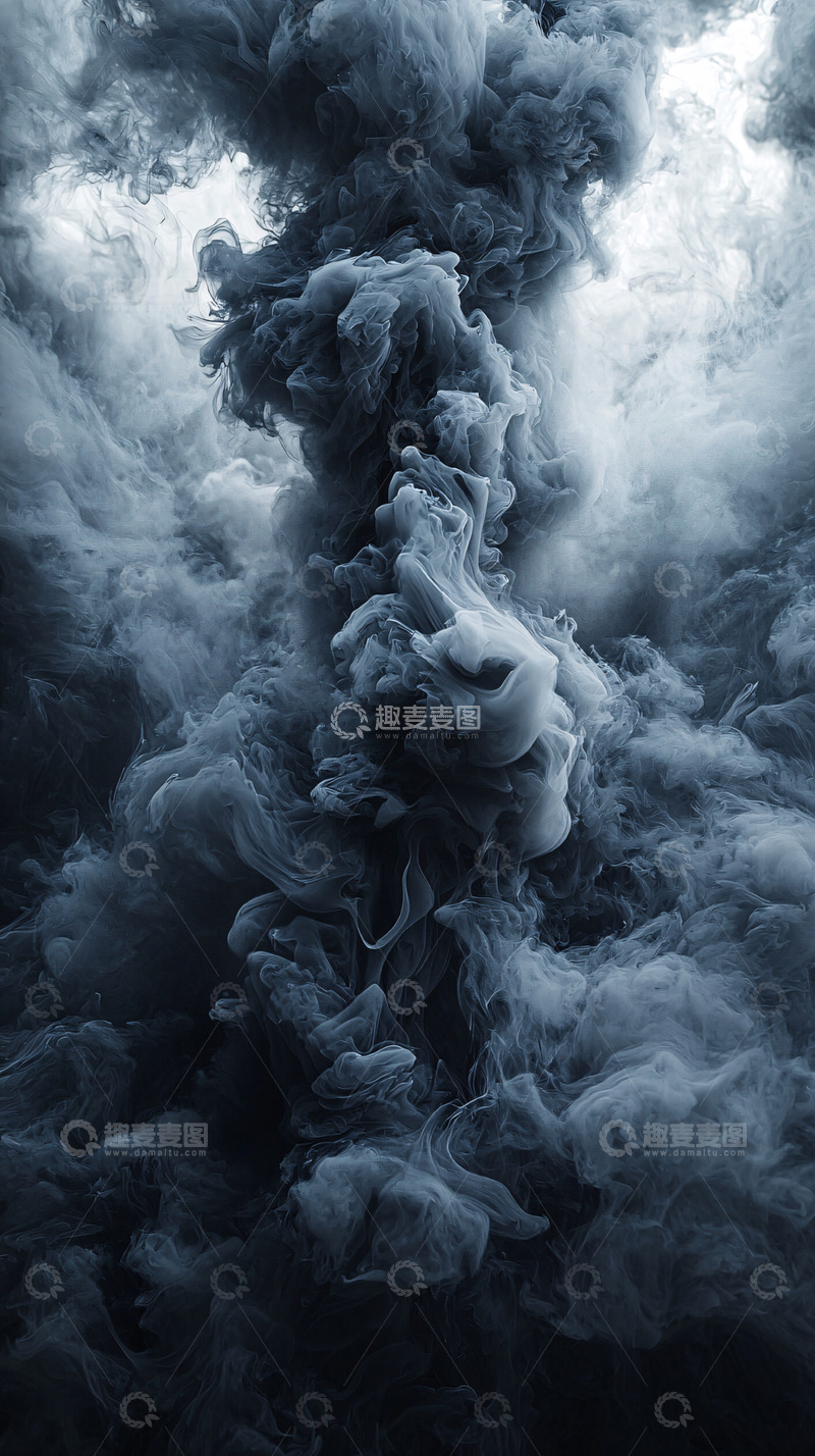 高清大图下载【趣麦麦图】抽象烟雾高清图片