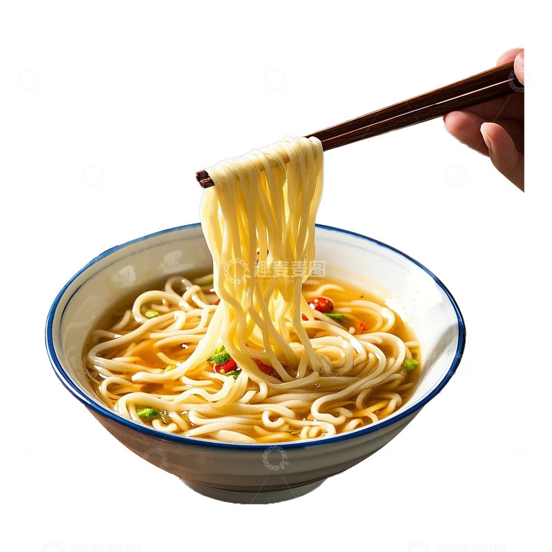 高清大图下载【趣麦麦图】免扣拉面素材1
