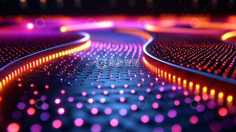 高清大图下载【趣麦麦图】科技感赛博朋克风格