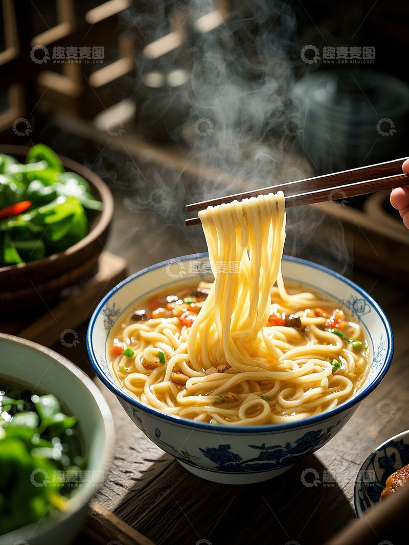 高清大图下载【趣麦麦图】拉面摄影图