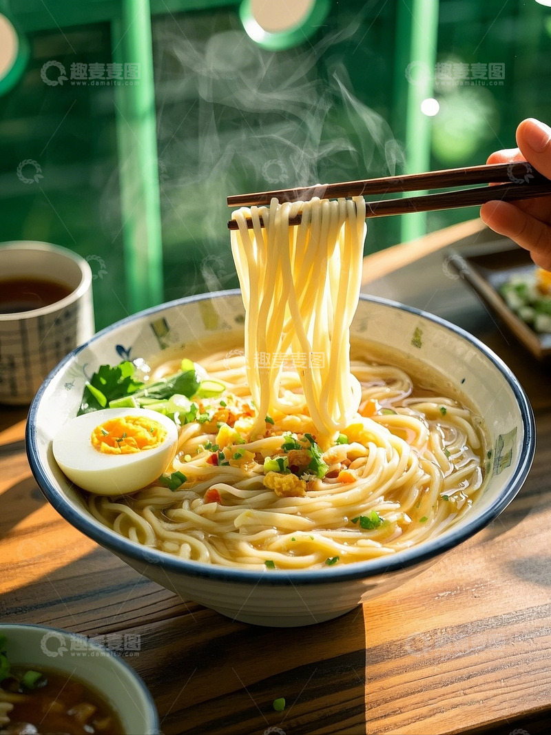 高清大图下载【趣麦麦图】拉面摄影图5