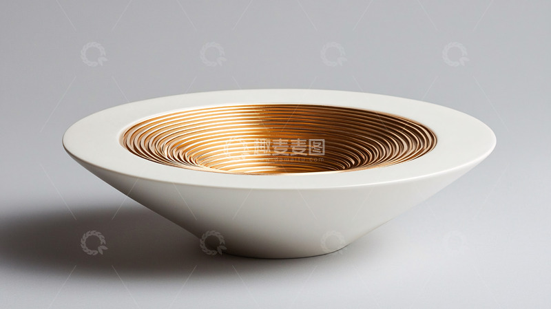 高清大图下载【趣麦麦图】白色锥形碗高清图片