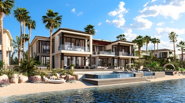 海滩泳池简约别墅