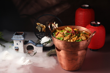 吃货鱼杂煲铜锅1