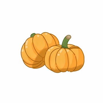 金黄色的大南瓜