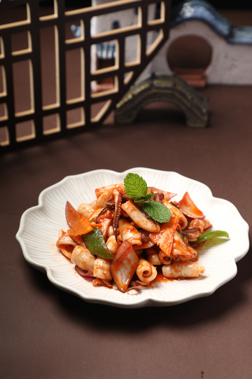 巧手拌海兔凉菜1