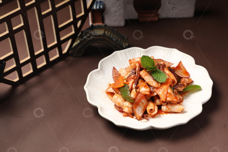 高清大图下载【趣麦麦图】巧手拌海兔凉菜2