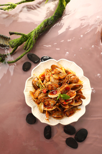 甜辣花蚬子凉拌花蚬子2