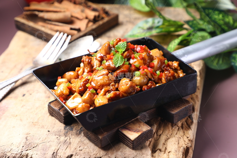 高清大图下载【趣麦麦图】清厨照烧鸡炒鸡丁2