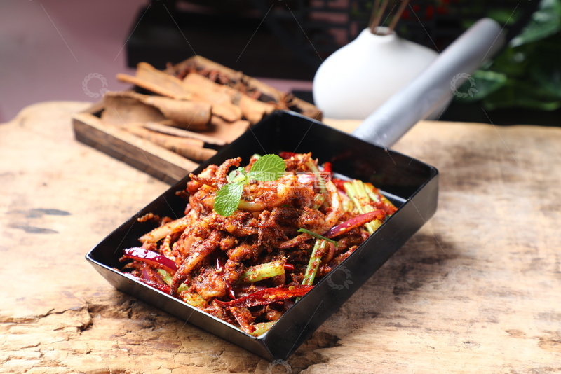 高清大图下载【趣麦麦图】孜然鱿鱼爪戳子肉2