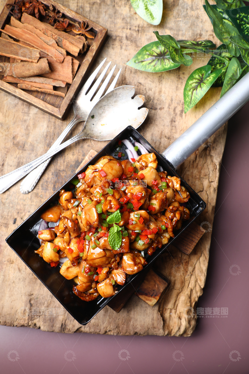 高清大图下载【趣麦麦图】清厨照烧鸡炒鸡丁1