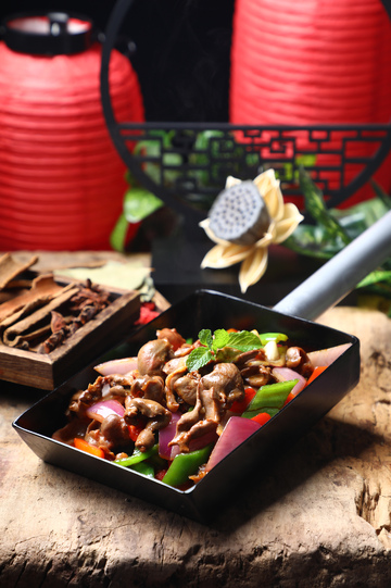 什锦鸡杂炒鸡杂3