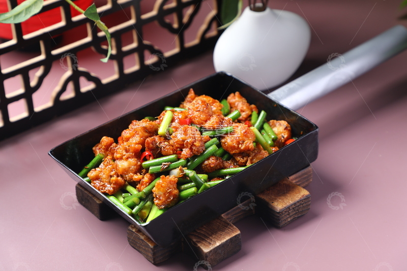 高清大图下载【趣麦麦图】香酥鸡手宝戳子肉