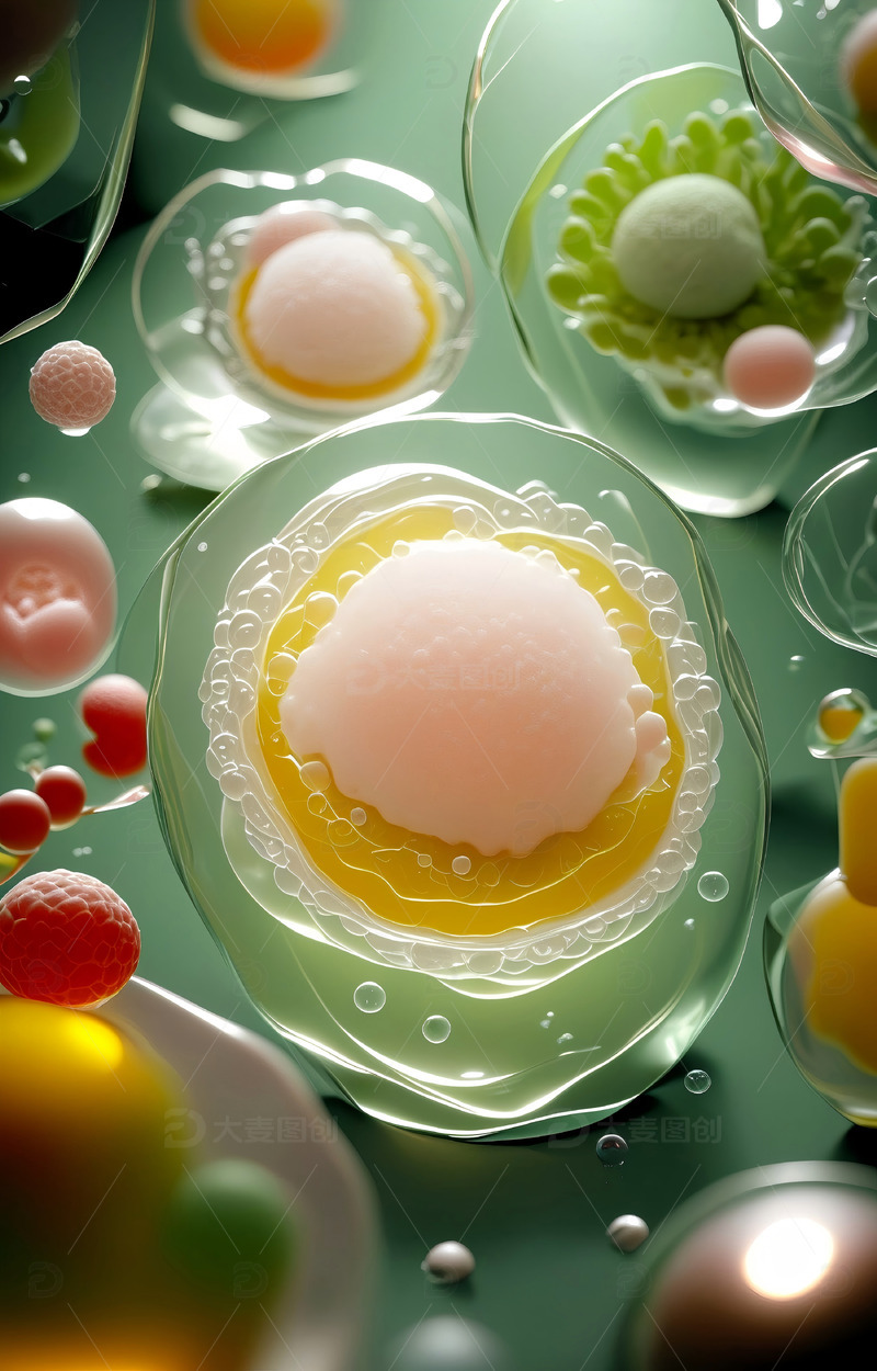 高清大图下载【趣麦麦图】医疗细胞 美容细胞104