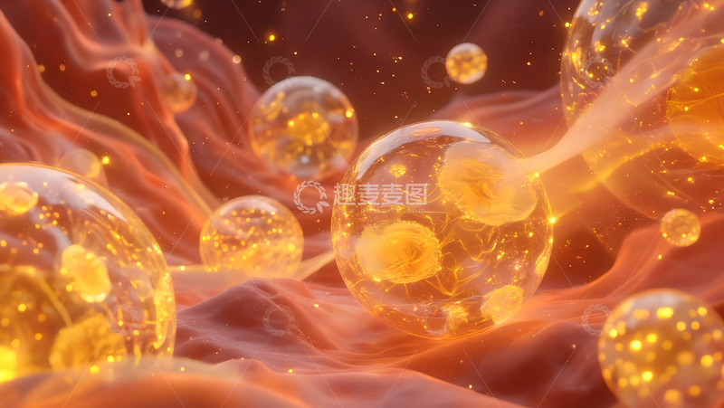 高清大图下载【趣麦麦图】医疗细胞 美容细胞106