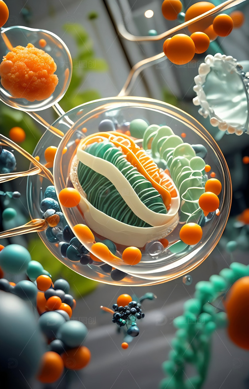 高清大图下载【趣麦麦图】医疗细胞 美容细胞98