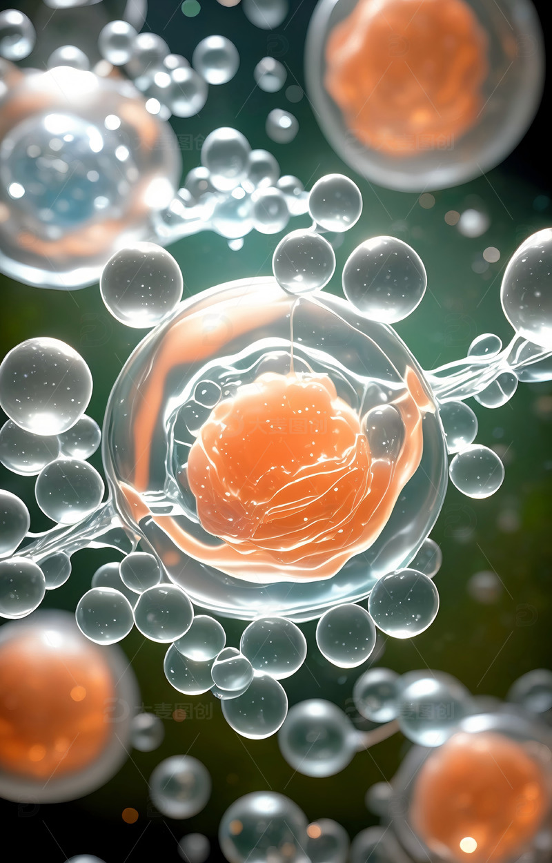 高清大图下载【趣麦麦图】医疗细胞 美容细胞83
