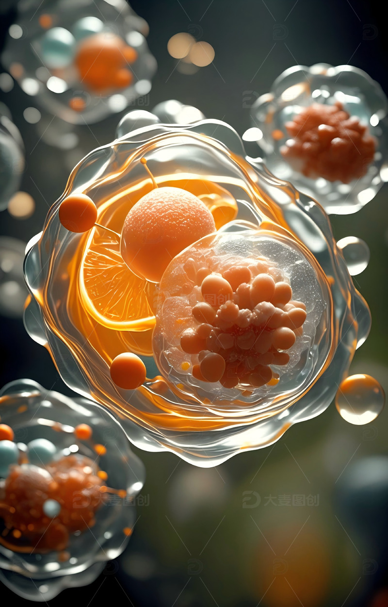 高清大图下载【趣麦麦图】医疗细胞 美容细胞81