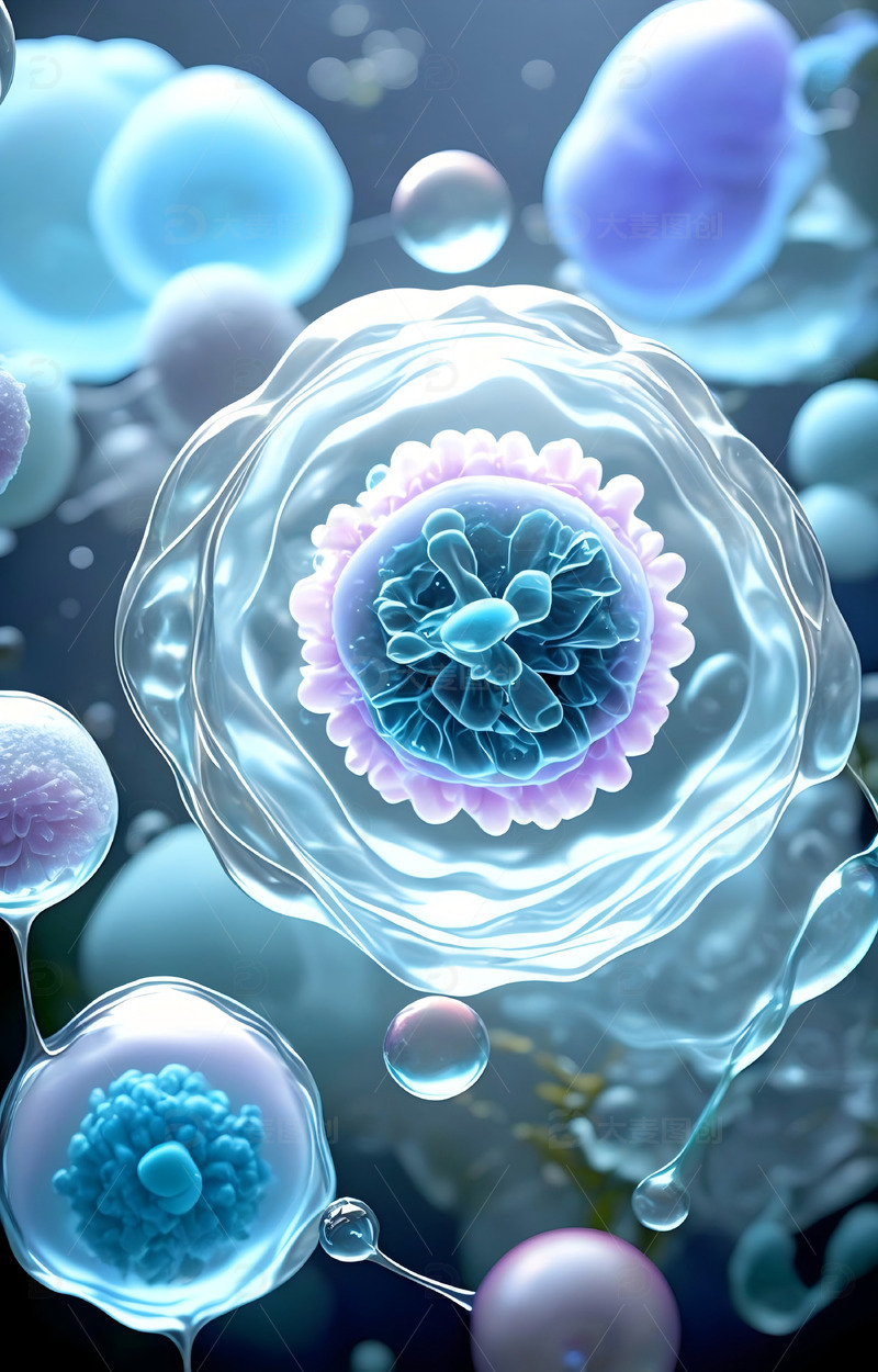 高清大图下载【趣麦麦图】医疗细胞 美容细胞92