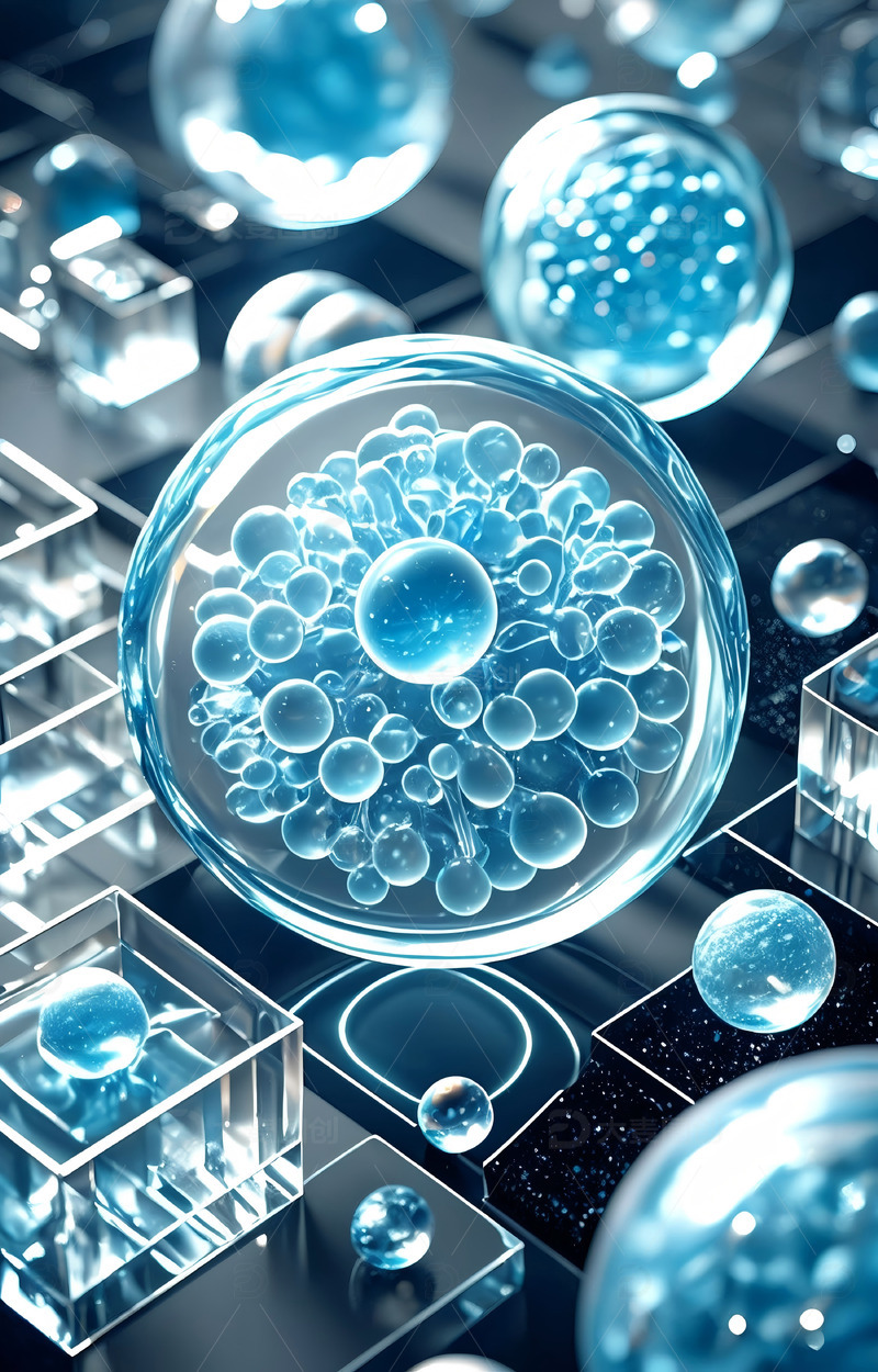 高清大图下载【趣麦麦图】医疗细胞 美容细胞87