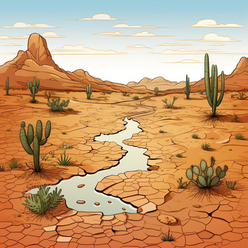 沙漠治理可持续发展