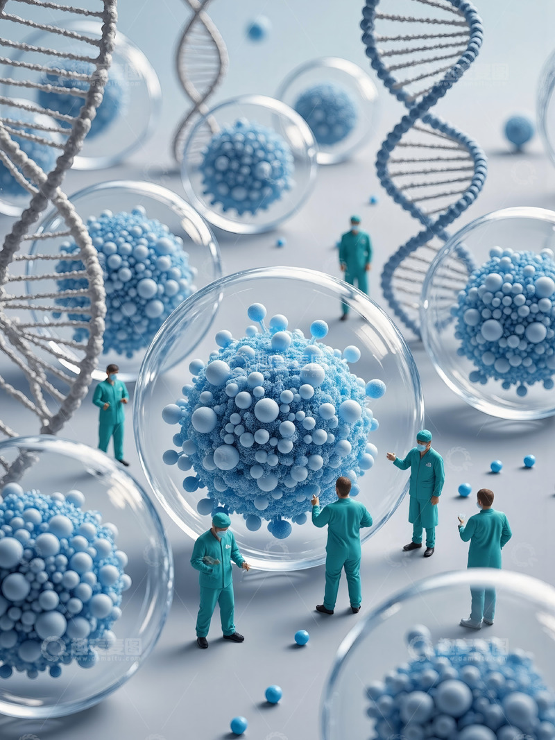 高清大图下载【趣麦麦图】医疗细胞 美容细胞71