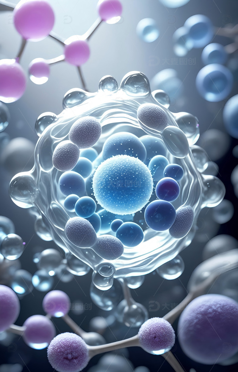 高清大图下载【趣麦麦图】医疗细胞 美容细胞84