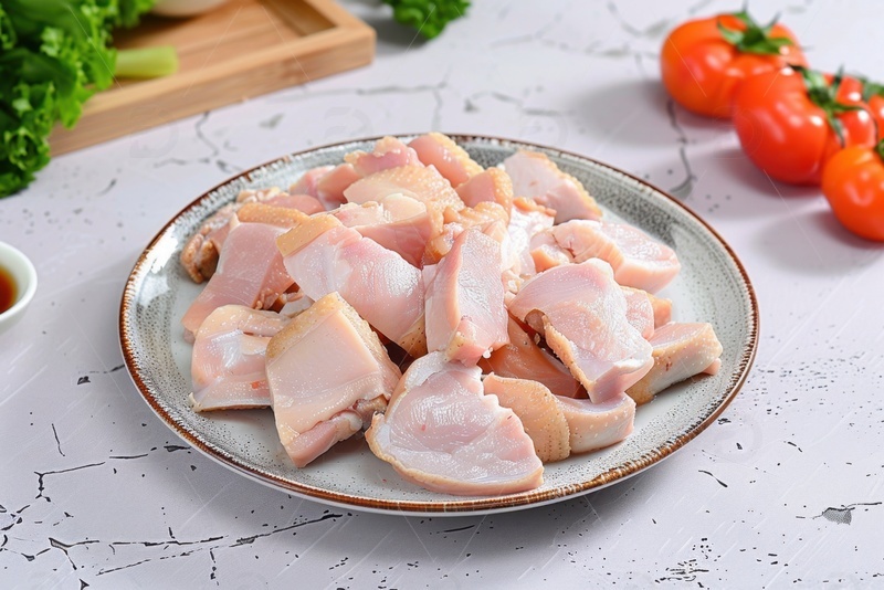 高清大图下载【趣麦麦图】一盘生鸡肉块