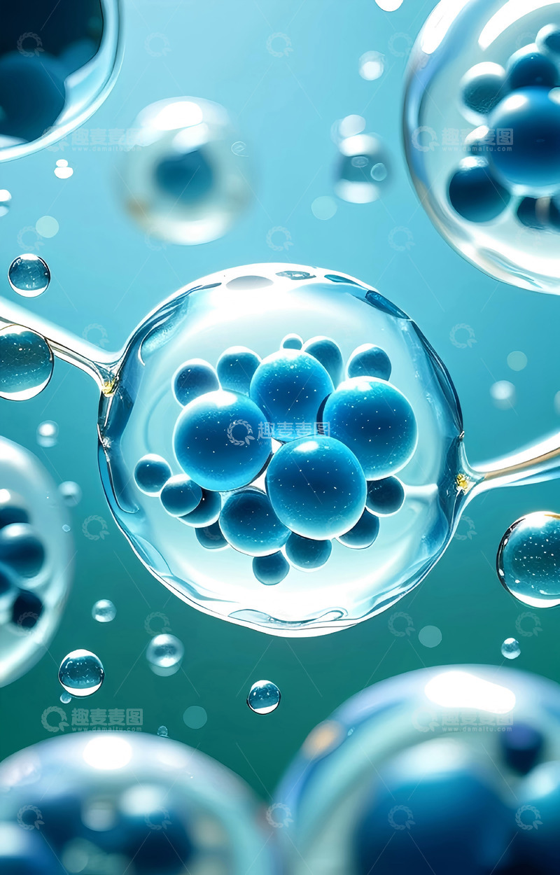 高清大图下载【趣麦麦图】医疗细胞 美容细胞57