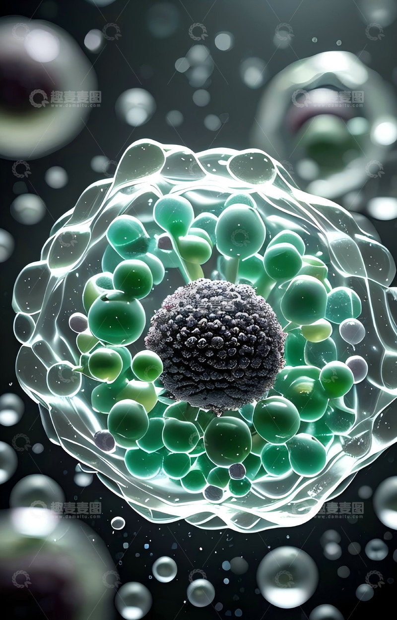 高清大图下载【趣麦麦图】医疗细胞 美容细胞54