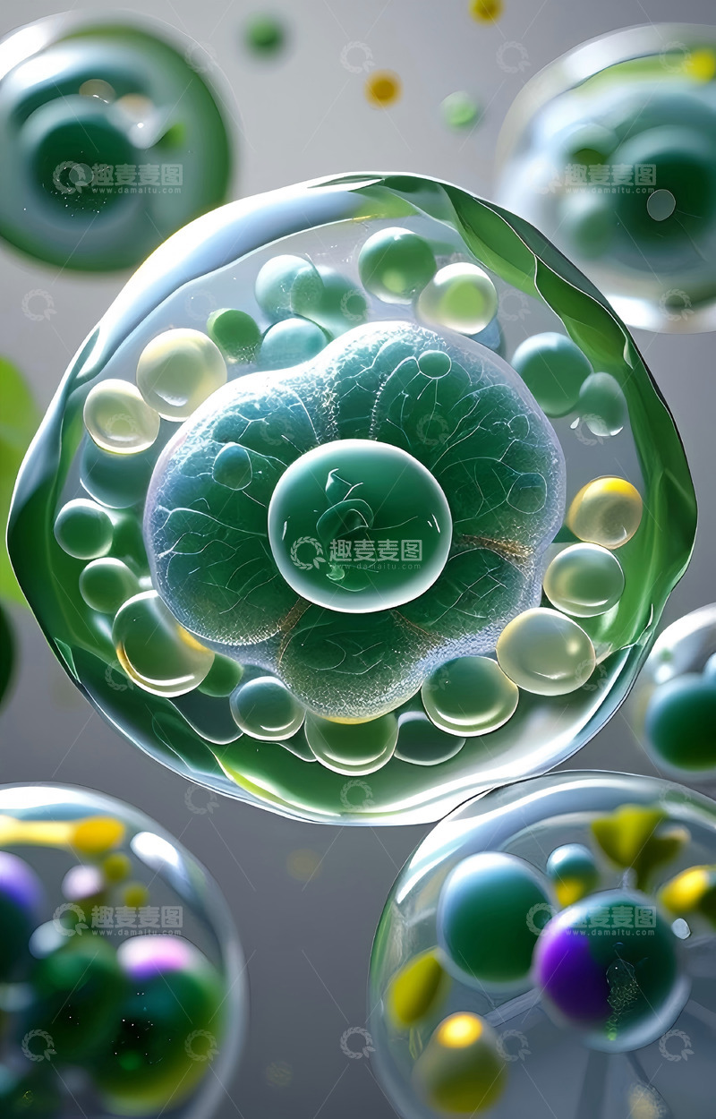 高清大图下载【趣麦麦图】医疗细胞 美容细胞46