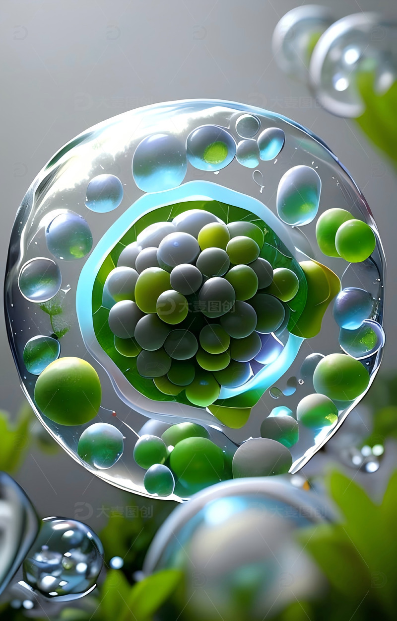 高清大图下载【趣麦麦图】医疗细胞 美容细胞20