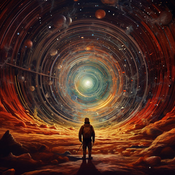 科幻梦想星空图