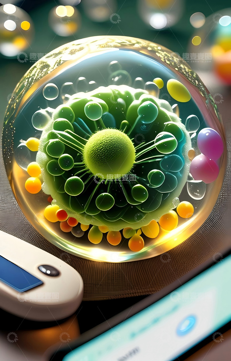 高清大图下载【趣麦麦图】医疗细胞 美容细胞41