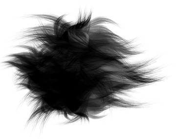 头发，头发丝，人物修图精修素材1