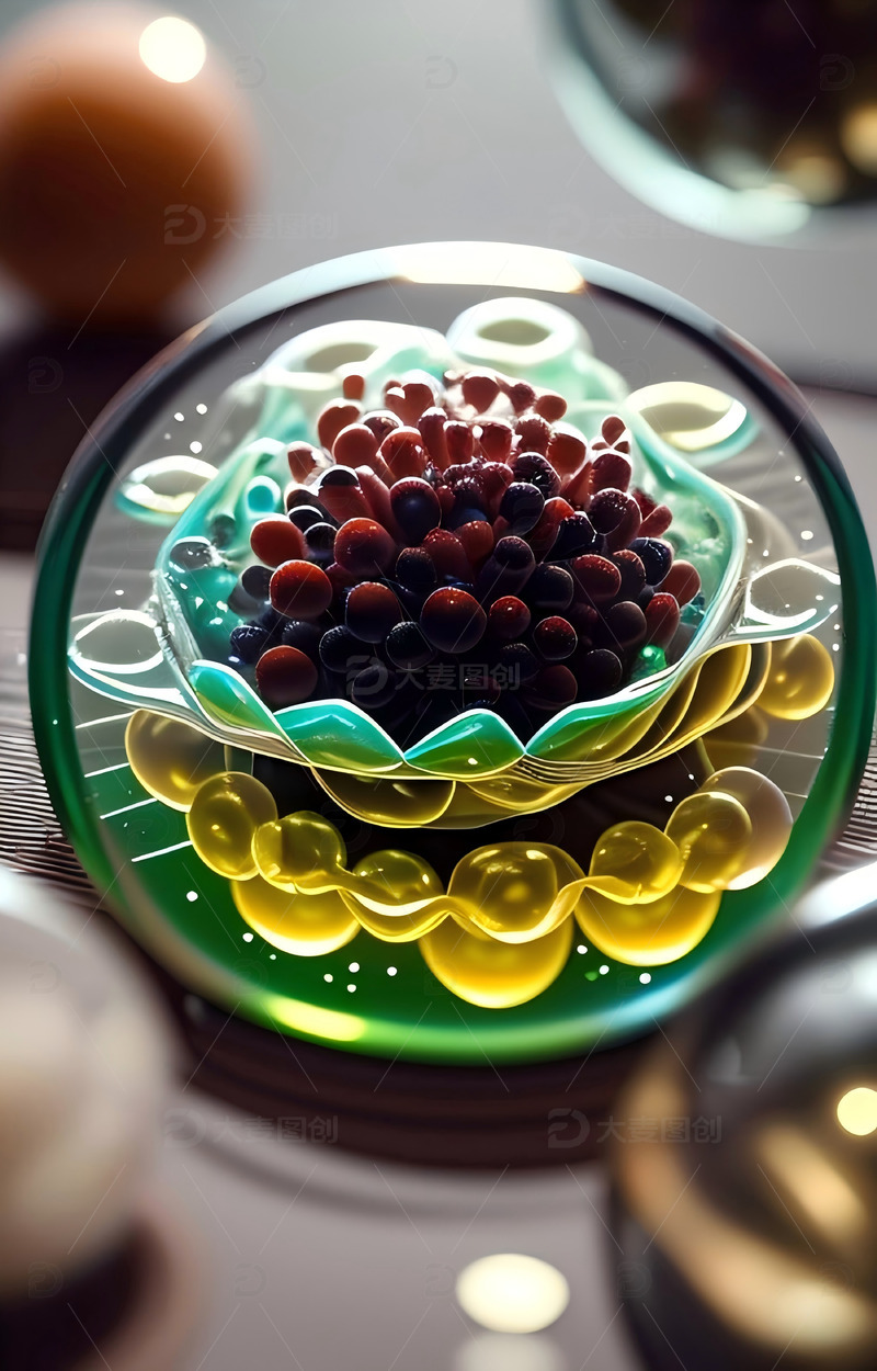 高清大图下载【趣麦麦图】医疗细胞 美容细胞39