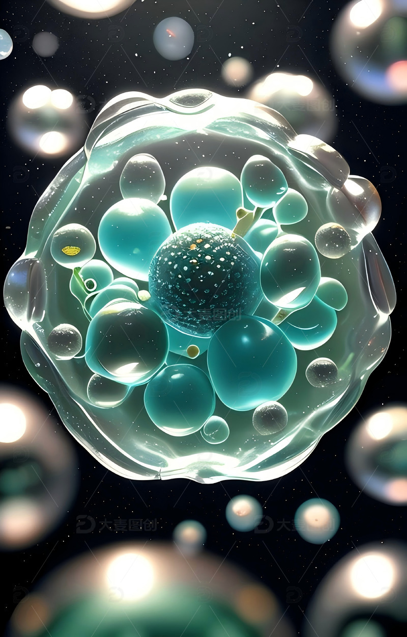 高清大图下载【趣麦麦图】医疗细胞 美容细胞21