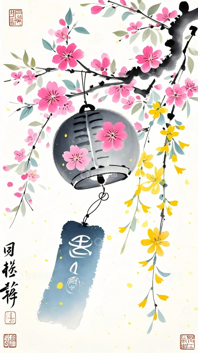 高清大图下载【趣麦麦图】春天有信