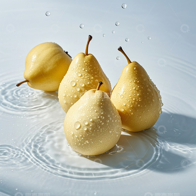 高清大图下载【趣麦麦图】新鲜的梨