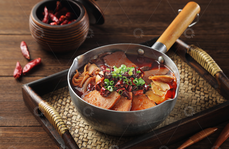 高清大图下载【趣麦麦图】马勺地摊毛血旺