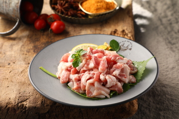 鲜切五花肉煎肉1