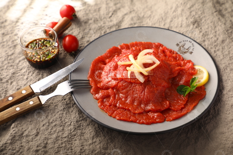 高清大图下载【趣麦麦图】香辣大肉块煎肉1