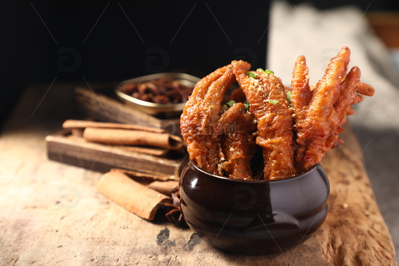 高清大图下载【趣麦麦图】仙人指路鸡爪