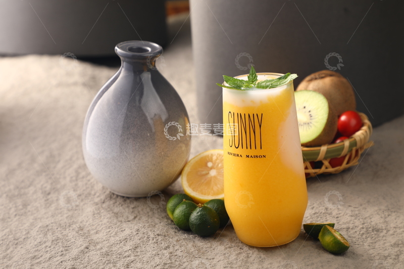 高清大图下载【趣麦麦图】杨枝甘露饮品4