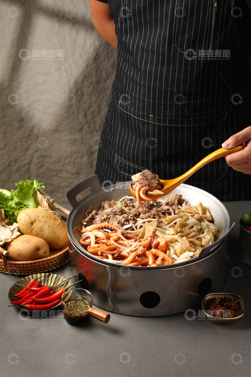 高清大图下载【趣麦麦图】牛肋条筋皮鱿鱼须2