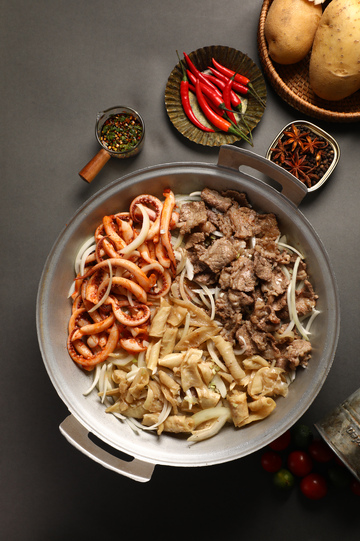 牛肋条筋皮鱿鱼须