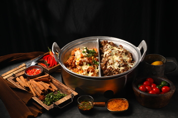 麻嘴花椒鸡+芝士肥牛