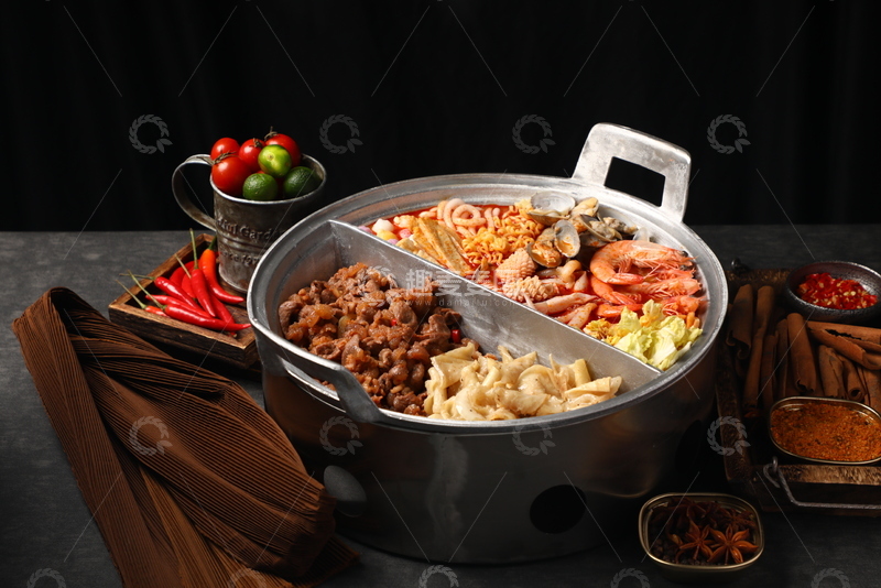 高清大图下载【趣麦麦图】年糕海鲜+外脊筋筋皮1